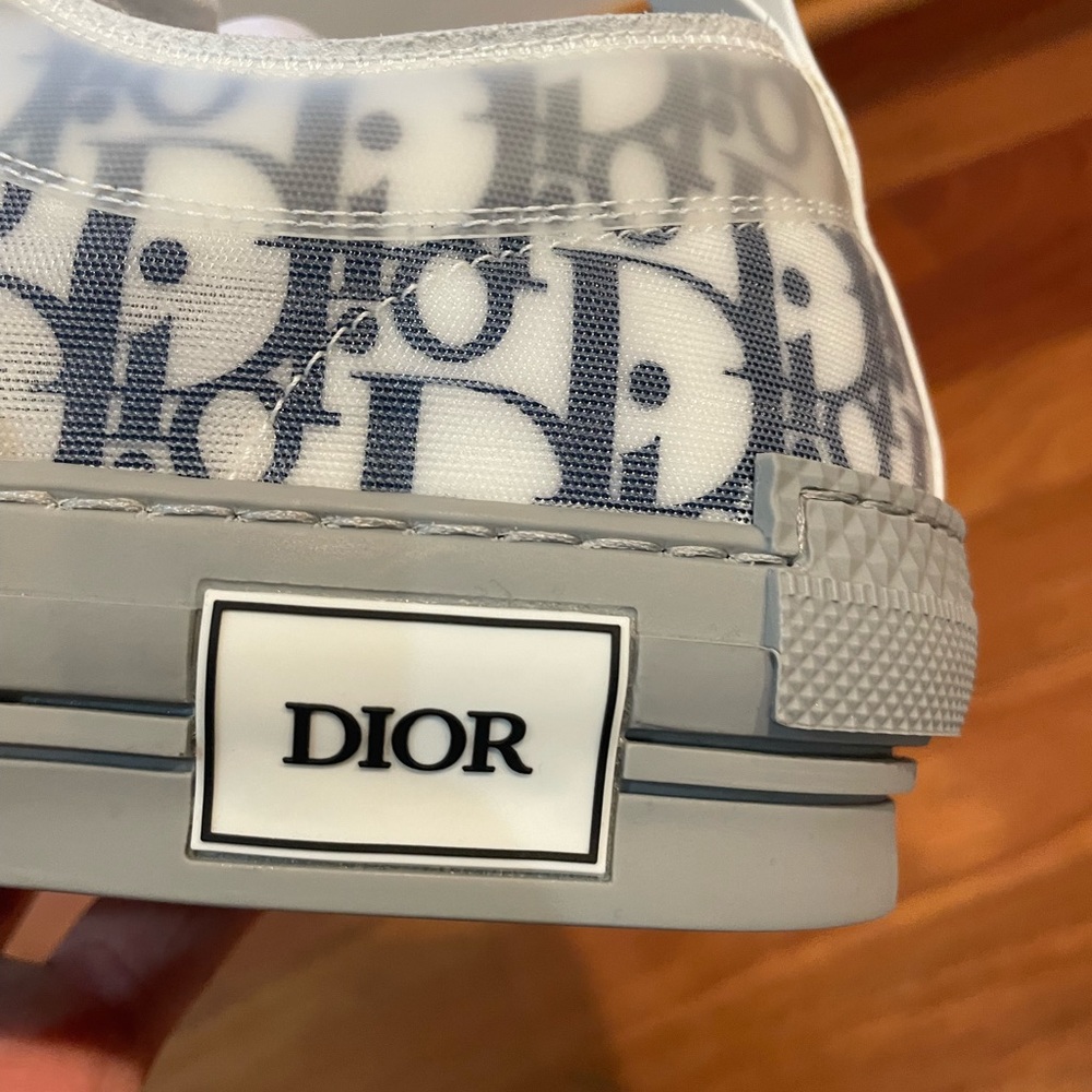 Dior B23 White/Grey/Navy Size 12 Men’s (EU45) - Picture 3 of 14